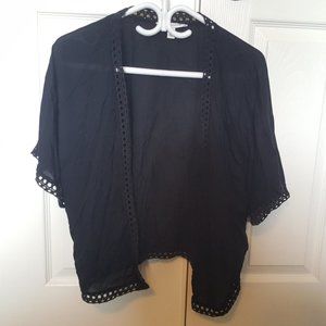 Black American Eagle Kimono